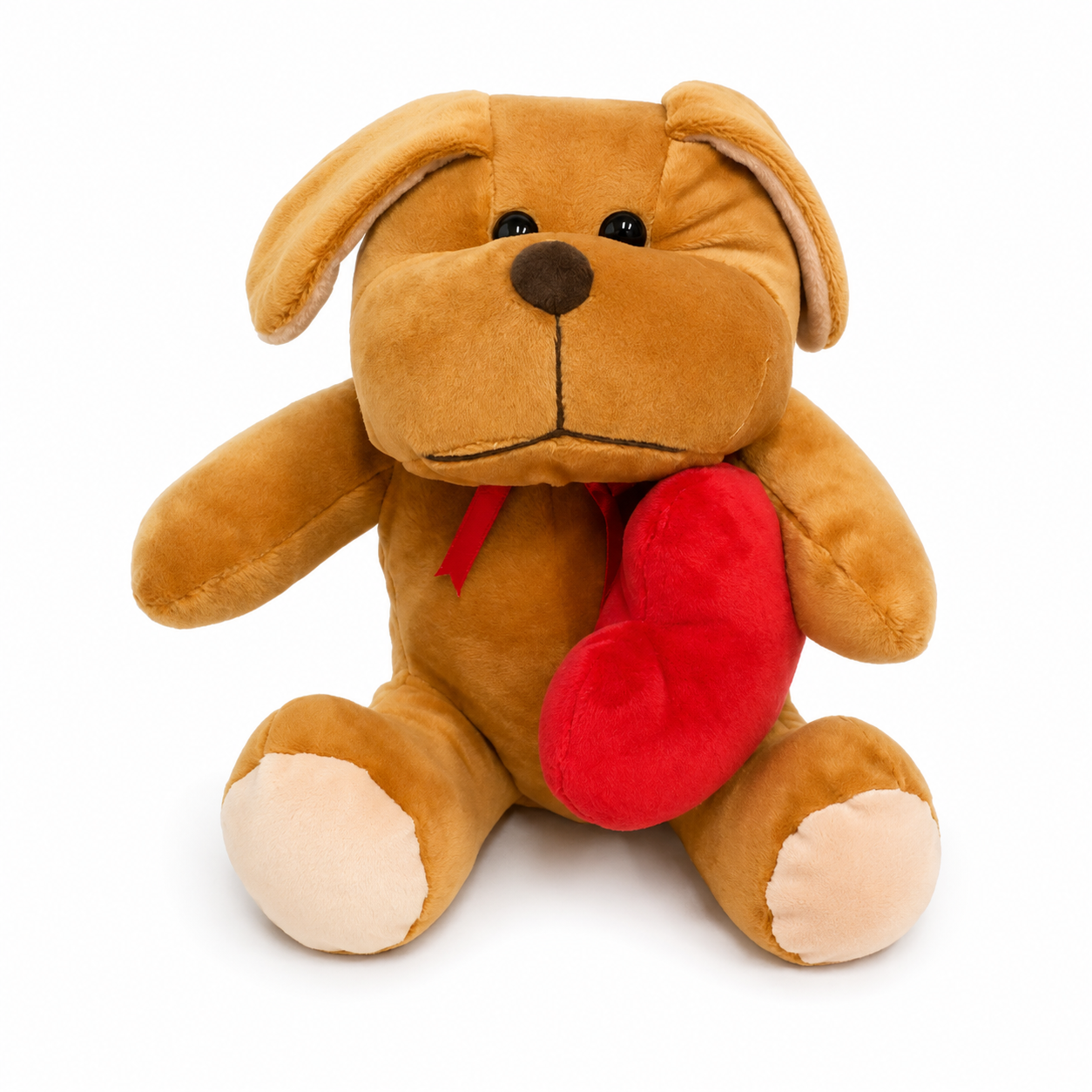Pel�cia Cachorro Cora��o 20cm