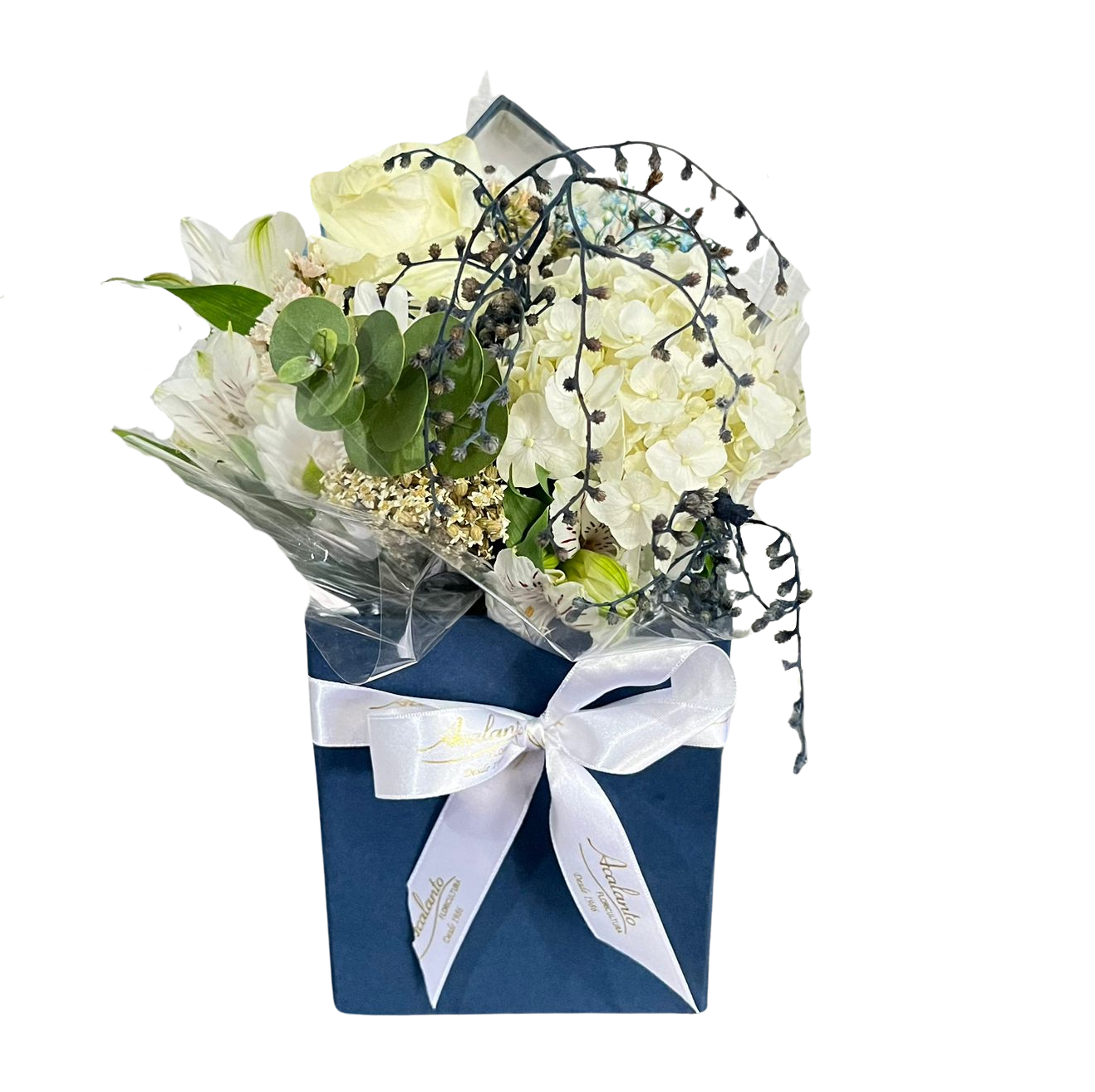 Box Flowers Azul