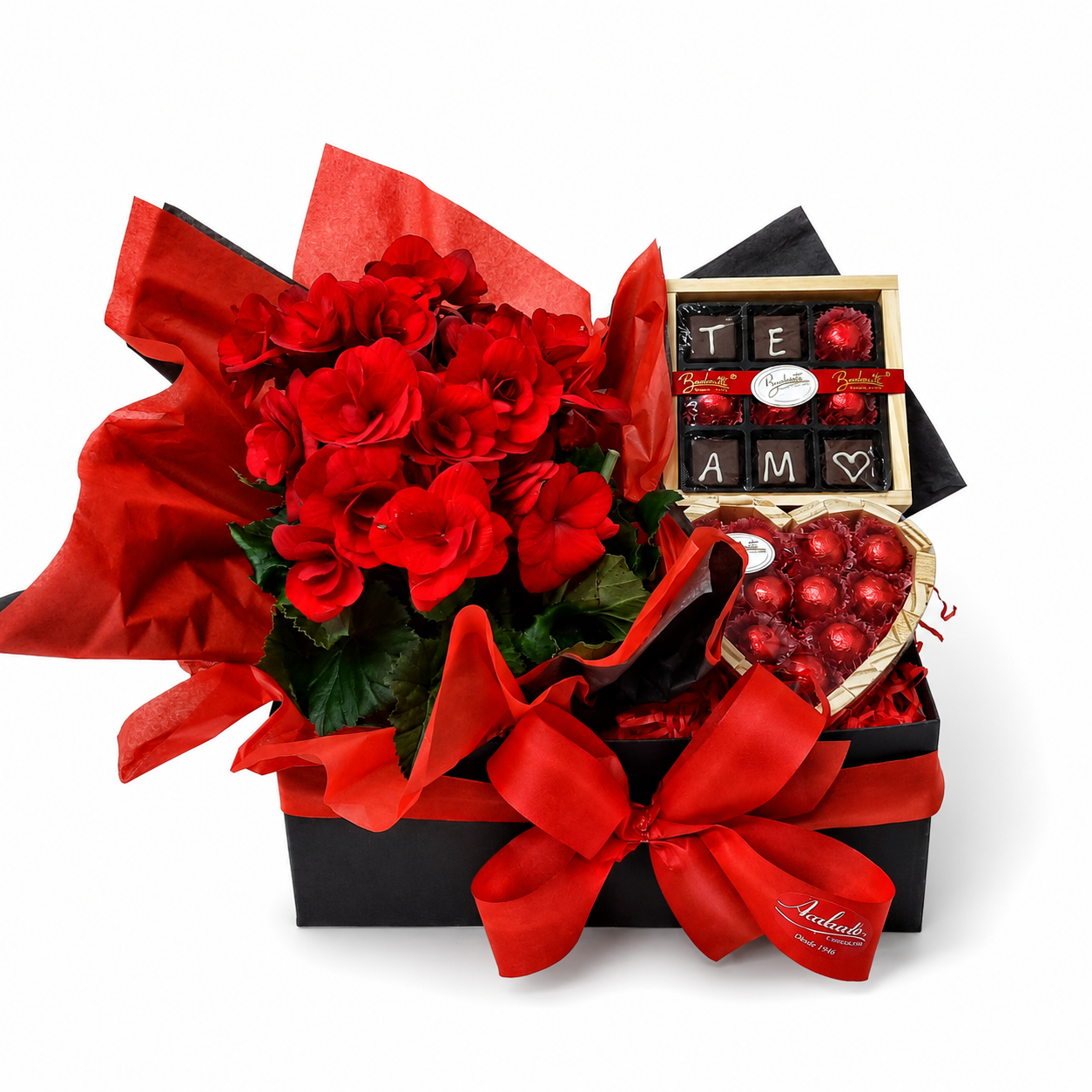 Box Te Amo com Chocolates