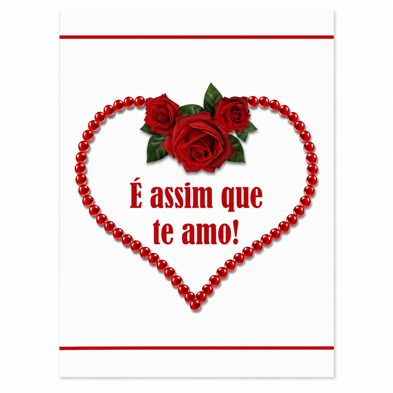 Cart�o Eu te Amo 1