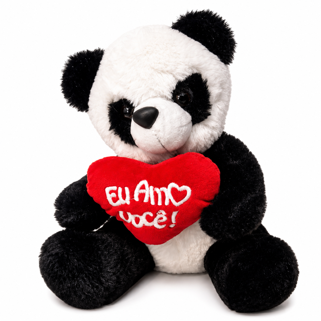 Pel�cia Panda Cora��o 23cm