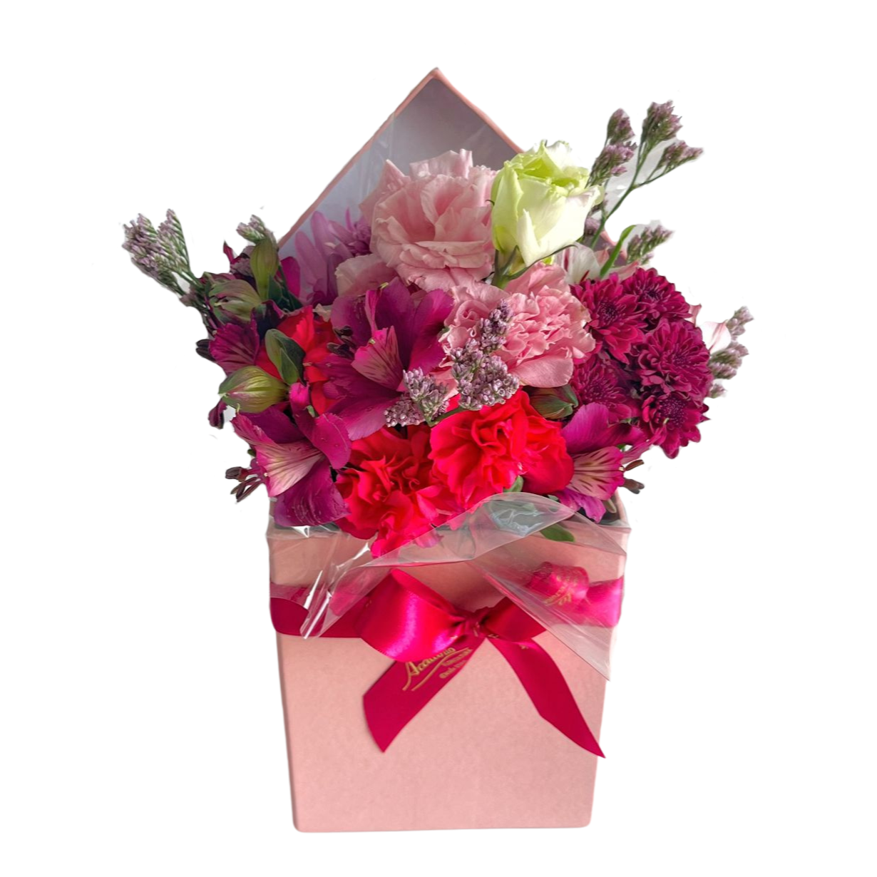 Box Mix Flowers Rosa