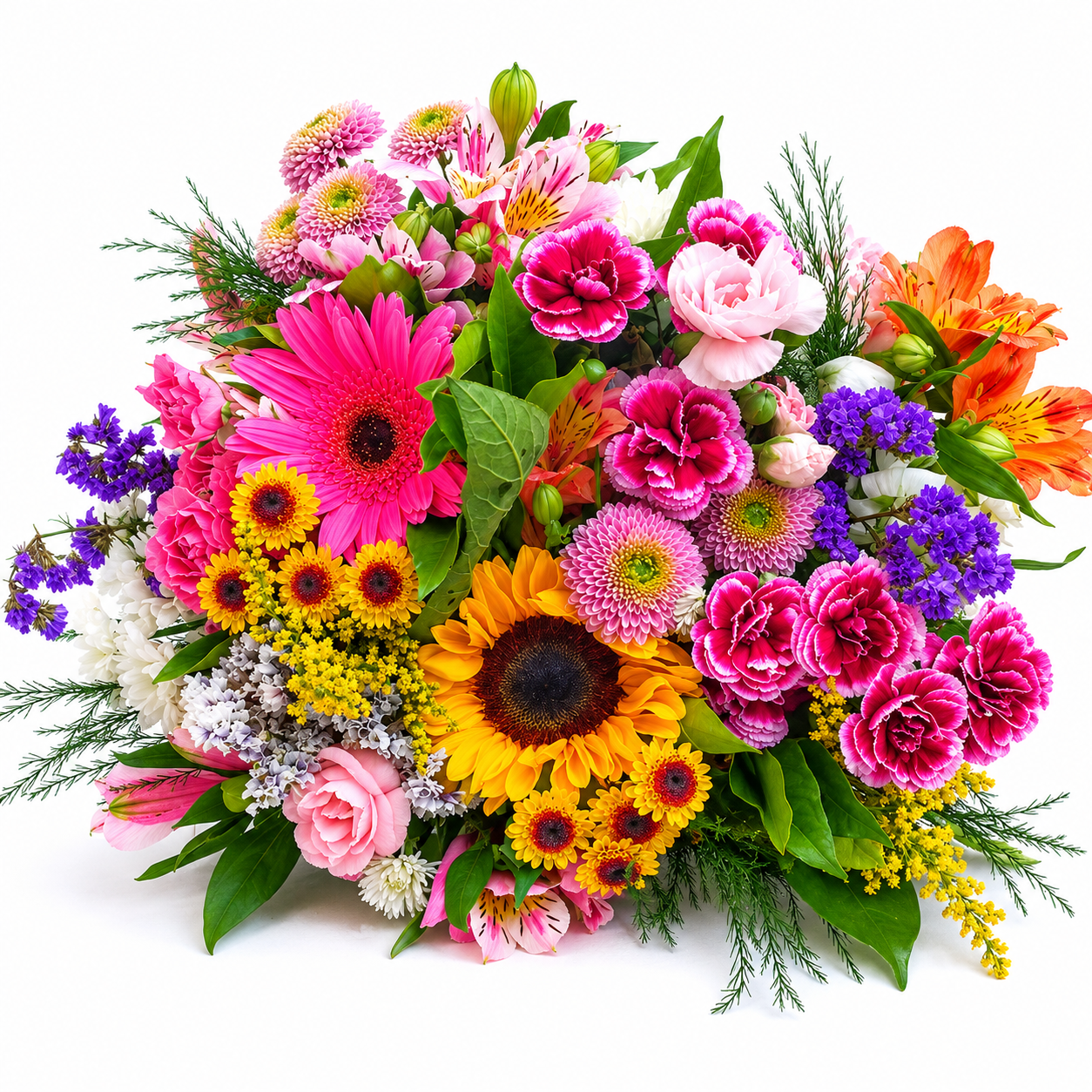 Buqu� com Flores do Campo P